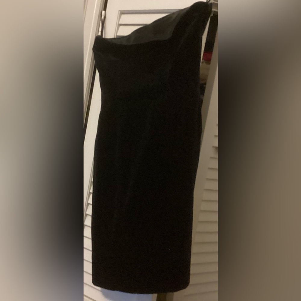 Cocktail dress Andrea Jovine black velvet